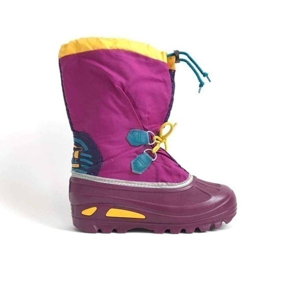 Sorel Vintage Colorful Winter Snow Boots Womens Size 5